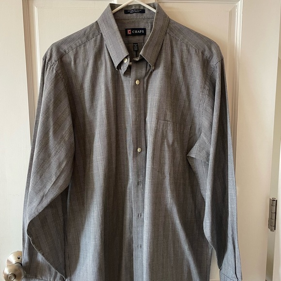 Chaps men’s shirt. Black and white. - Picture 1 of 3